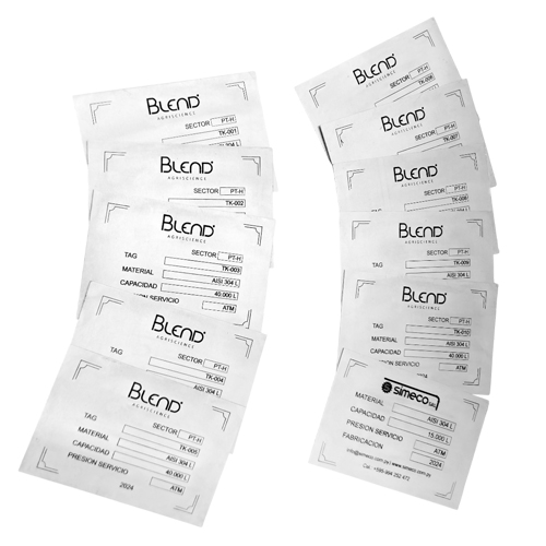 Grabado en chapa metal