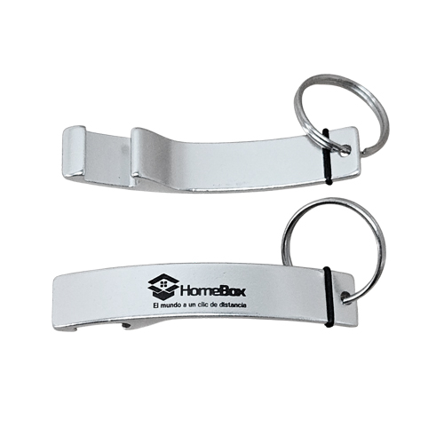 Grabado llavero abridor de metal