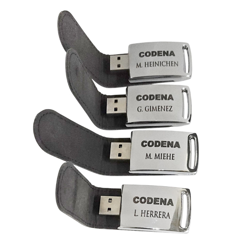 Grabado pendrive metal